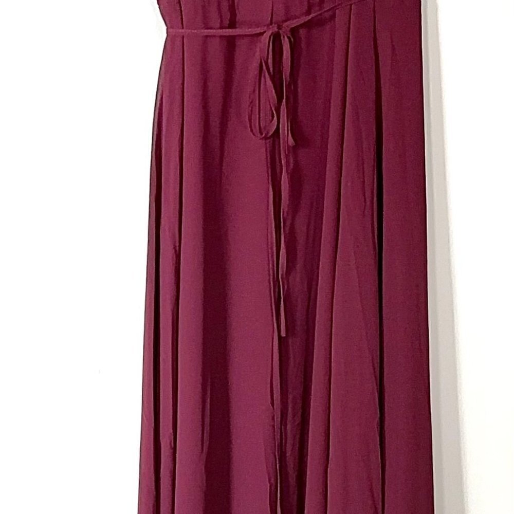Soieblu Women’s V-Neck Floor Length Dress - Picture 6 of 10